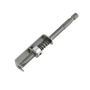 Spring loaded Screw Holder Bit,Screw Gripper Tool Universal Anti-drop Screwdriver Bit Single-Hand Operation Screws Retaining Holders Clamp Fixing Set for Electricians, Mechanics, DIY Home Screwdriver Bit Clip Screwdriver Components
