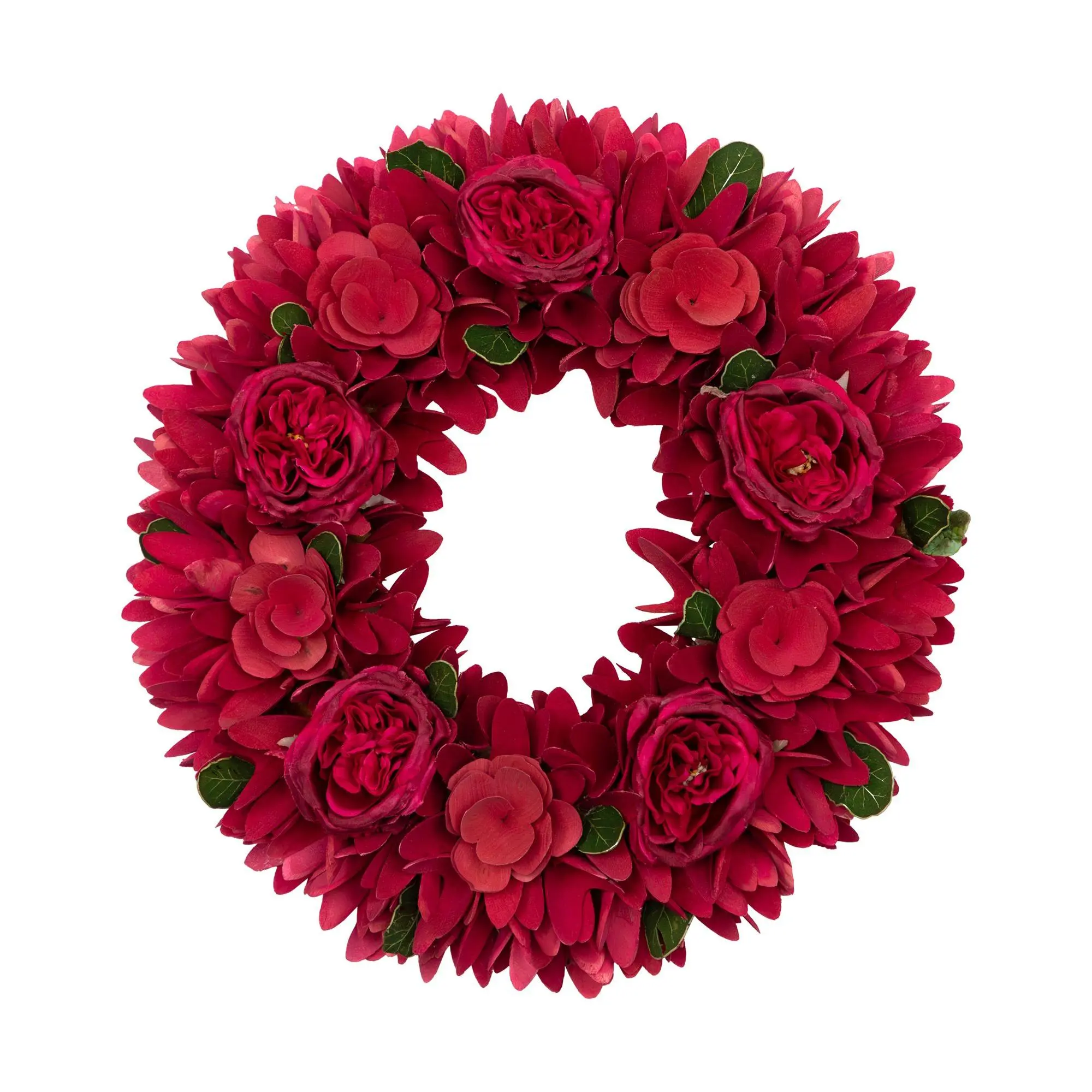 Northlight Rose Floral Wooden Spring Wreath Northlight Rose Floral Wooden Spring Wreath