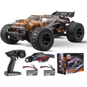 VEVOR  1:10 Brushless RC Car, Remote Control for Adults Boys Max 50 km/h All Terrain 4WD Off-Road Truck With Extra Shell, Waterproof High Speed, Hobby Trucks Racing IPX4