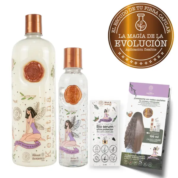 Ritual Botanico Organic Keratina Hair Relaxer Large 1 Liter