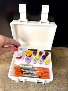 Jumbo - Medication Storage Box 30, 10, 5, 3, plus supplies