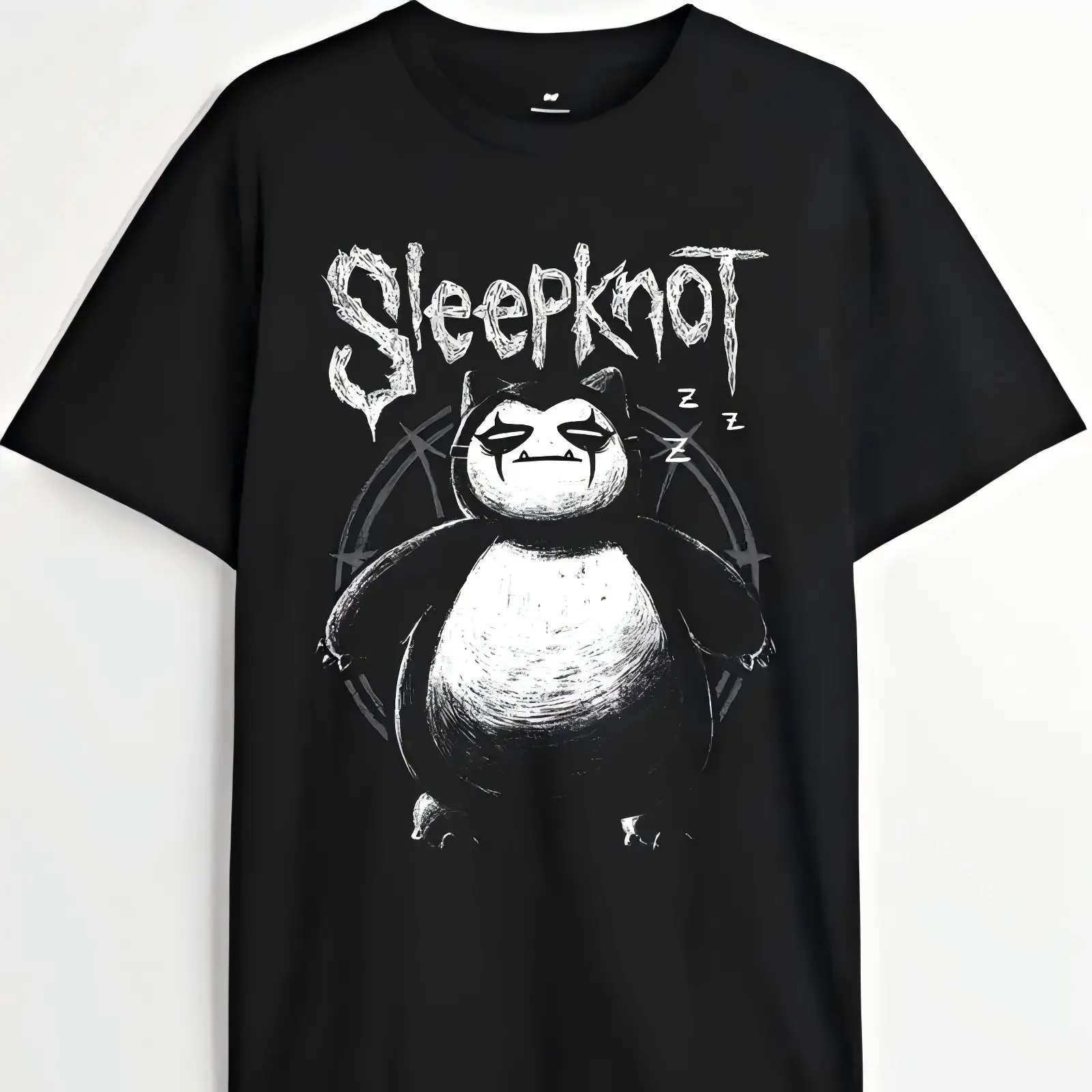 Anime T-shirt & Sweatshirt, Snorlax Sleepknot Graphic Tea, Anime & Manga Gifts