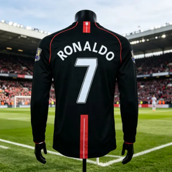 0708 Away Long Sleeve  Soccer Jersey