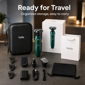 Valla-Electric Shaver for Men, High-Performance Personal Care Appliance, Ideal Gift for Beauty & Grooming Enthusiasts