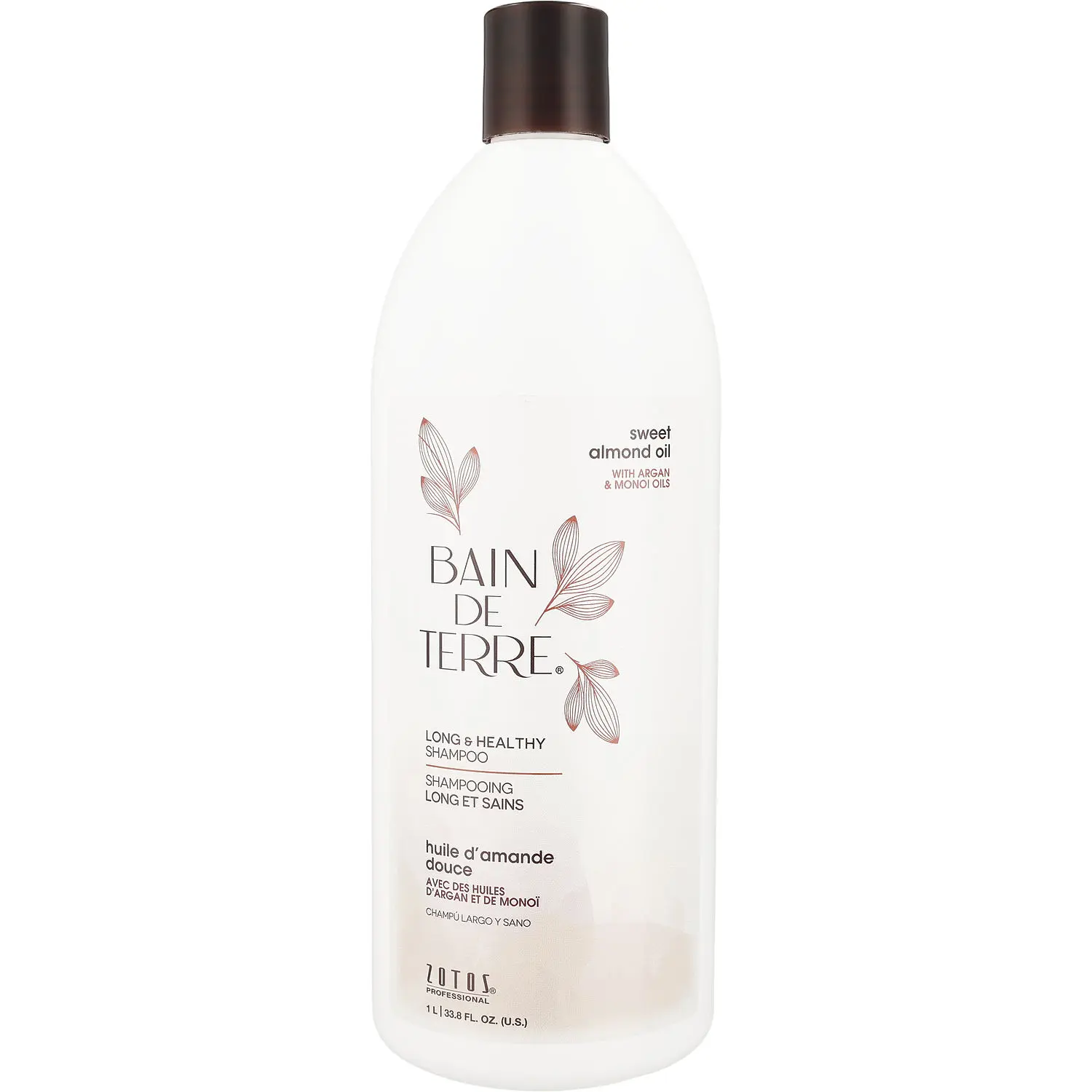 Bain De Terre By Bain De Terre Sweet Almond Oil Long & Healthy Shampoo For Unisex