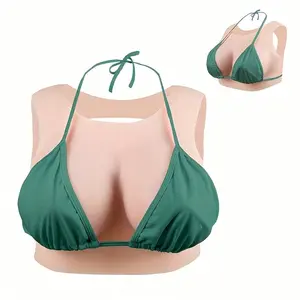 B-G CUP Breastplate Silicone，Breast plate Silicone，Breast Form Silicone Suitable for movie props, role-playing, costume parties, holiday parties, drag and drop queens Bra Breathable Womenswear scene accessories
