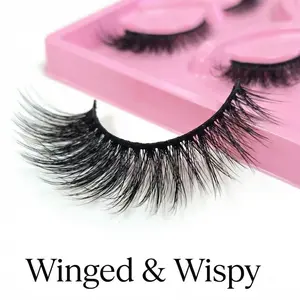 Wispy Fox-Eye , Cat-Eye strip lashes