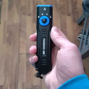 1500 Lumens Rechargeable EDC Flat-Panel High-Lumen Flashlight with Green Laser, UV and LED Combo, Portable Pocket Light for Outdoor Emergency Use