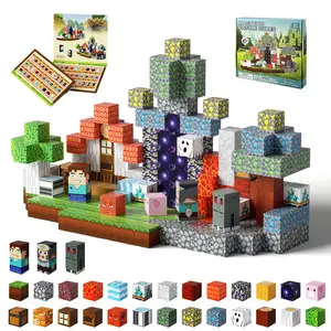 Magnetic Blocks 200PCS – Magnetic Building Toys, STEM Montessori Educational & Sensory Toys for Kids Boys & Girls Ages 4-8, Creative Learning, Imaginative Play, Christmas & Birthday Gifts, Multifunctional Construction Set