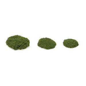 Melrose 96738DS Green Styrofoam & PE Moss Pad Set of 3 - 5.75 in., 7.25 in., 8.75 in. Sizes for Decor, Floral Displays, Ornaments
