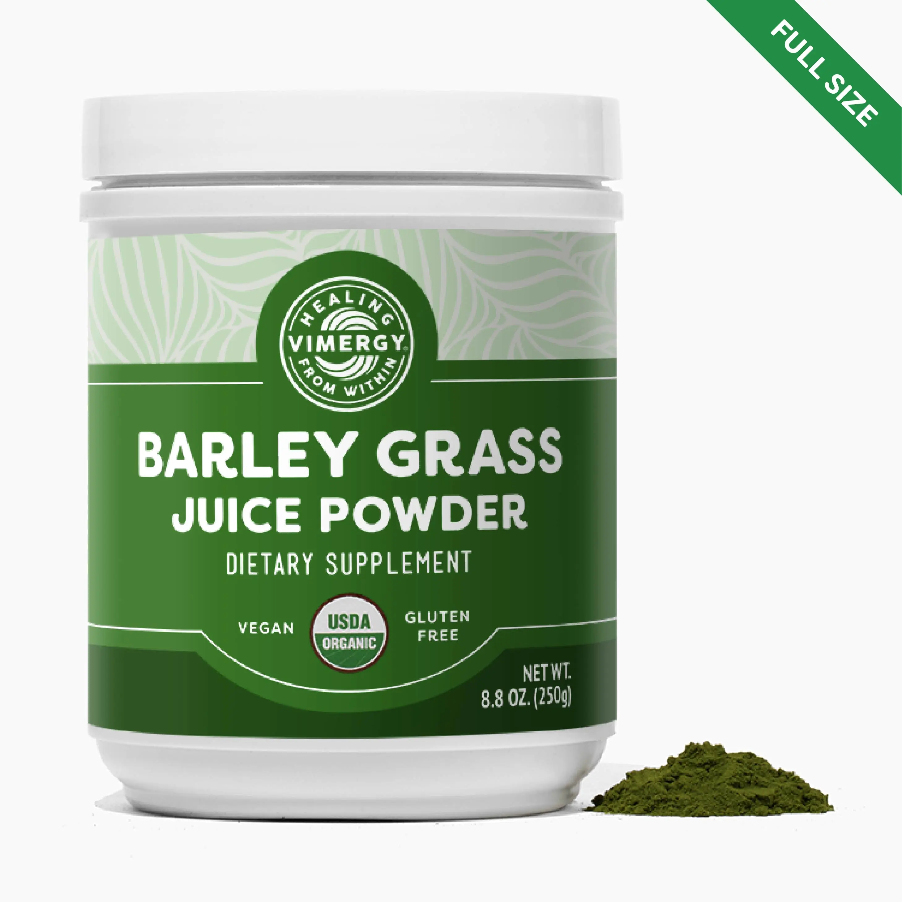 Vimergy Barley Grass Juice Powder 120-500g | Concentrated Super Greens for Vitality
