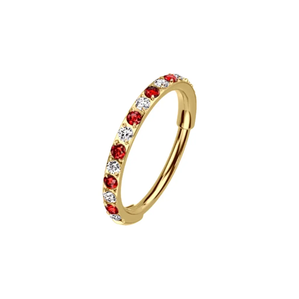Gold/Red - Clear