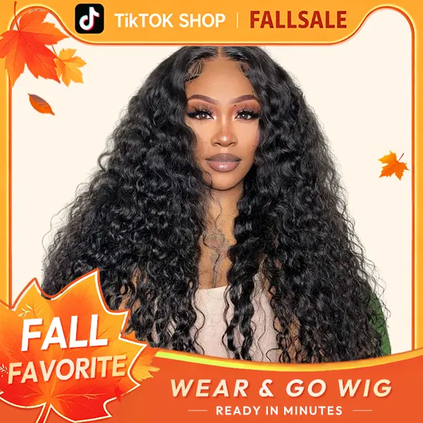 Water Wave Glueless Wigs Human Hair | Wear And Go 7x4 HD Lace Front Wig #Natural Hairstyles Black Girls #Deals for You Days