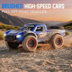 JJRC 1:14 Scale High-speed motor 4WD All-Terrain Remote Control Truck — 40 km/h, Metal Drivetrain, Dynamic Suspension, and Tri-Mode LED Lights | Adult RC Car | High-Speed ​​Off-Road Racing Car Children's Toy Brushless Rc Car Rc Drift Car