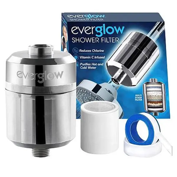 Bell + Howell Everglow Multi-Stage Shower Filter Bell + Howell Everglow Multi-Stage Shower Filter