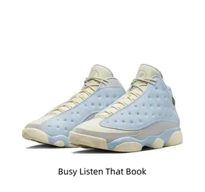 Dreamy ice blue kicks with cream accents, pure cloud vibe