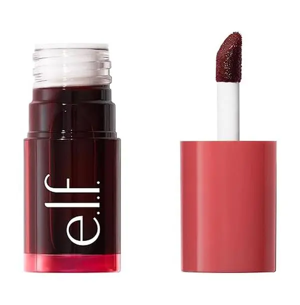 🔥 BEST SELLER! e.l.f. Sheer For It Blush Tint, Multi-Use, Long-Lasting Lip & Cheek Makeup, Creates A Natural Flush Finish, Vegan & Cruelty-Free, Cherry Cola