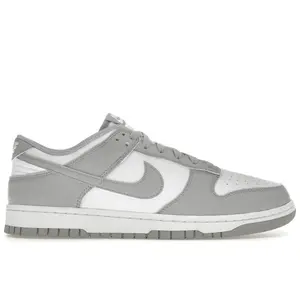 Nike Men's Dunk Low White Light Smoke Grey, from StockX
