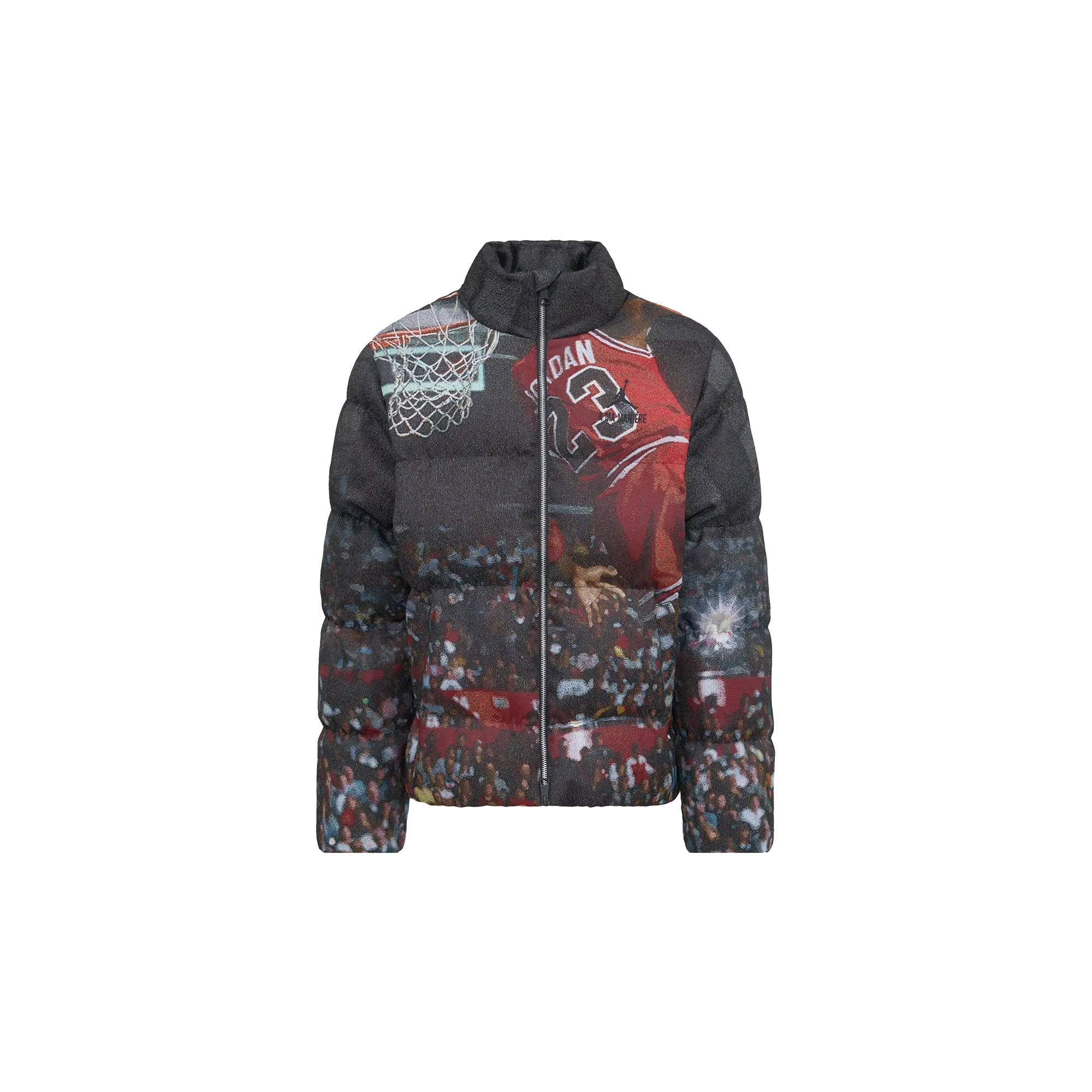 Air Jordan X A Ma Maniere All Over Print Puffer Jacquard Down Fill Jacket "Multicolor" DR1418 045