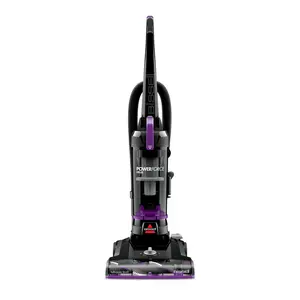 BISSELL PowerForce Helix, Bagless, Upright Vacuum, Pet Friendly, Scatter-Free Technology, Helix Dirt Separation System, Lightweight, 3313U, Purple & Black