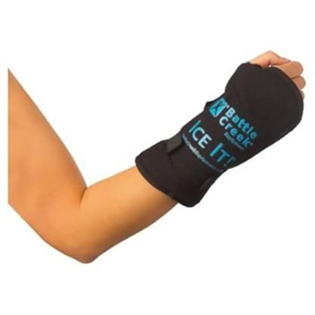 212 MAIN Battle Creek Equipment 570 5x7 in. Adjustable Cold Therapy Wrist System, Snug Fit Cold Pack