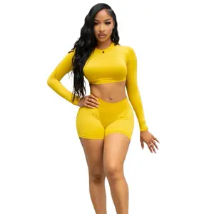 Pilate MAMI Yellow - Shorts Womenswear Bottom Minimalist Basic