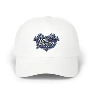 Blue Breezy Logo Cap embroidered baseball hat | Dad Cap