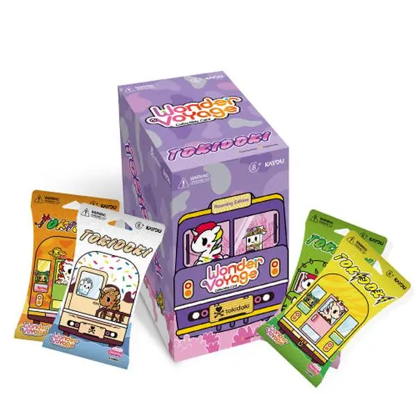 [Live opening] KAYOU tokidoki Wonder Voyage Collection Cards - Roaming Edition English - Blister Pack