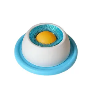 Dog lick toy, slow food Slow Feeder lick bowl food dispenser, for tooth cleaning, suitable for cats and dogs to relieve anxiety, relieve boredom snack feeding, non-slip suction cup anti-dumping, easy to clean liquids and soft foods