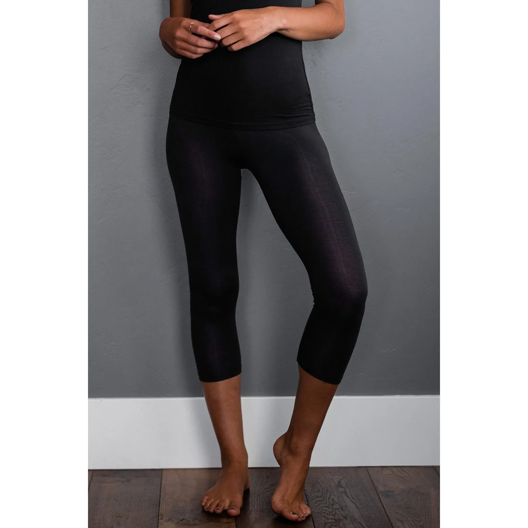 Bliss Lightweight Cropped Bamboo Legging