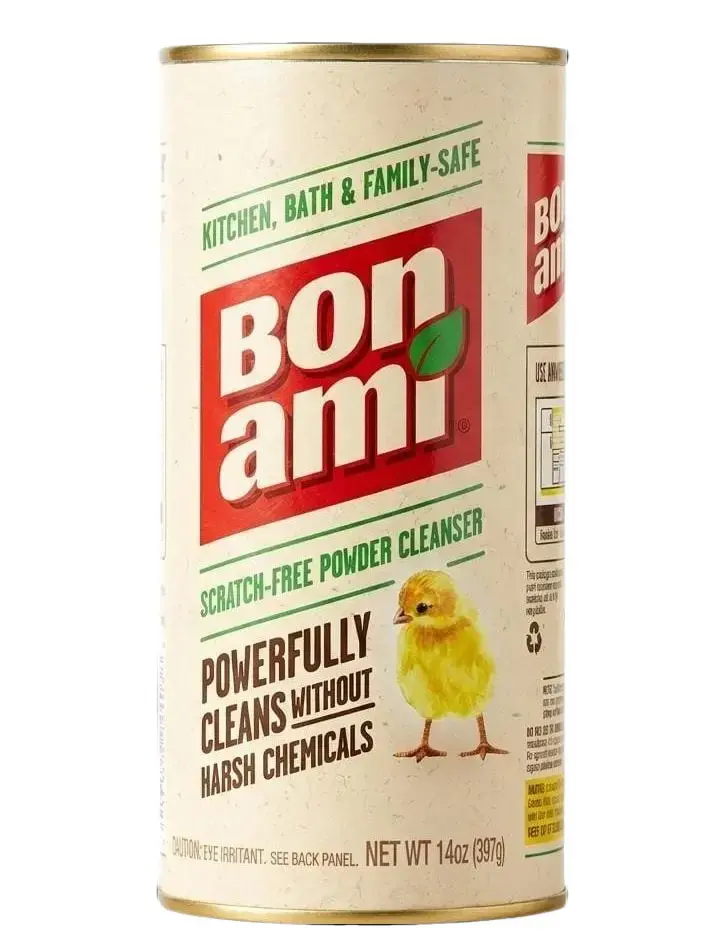 Powder Cleanser for Kitchens & Bathrooms - All Types of Surfaces, Cleans Grime & Dirt, Polishes Surfaces, Absorbs Odors (Single 1 Pack)