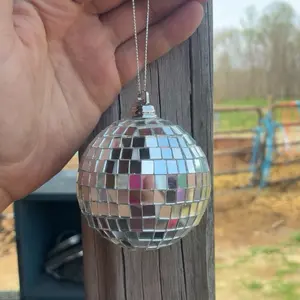 Disco ball Christmas ornament