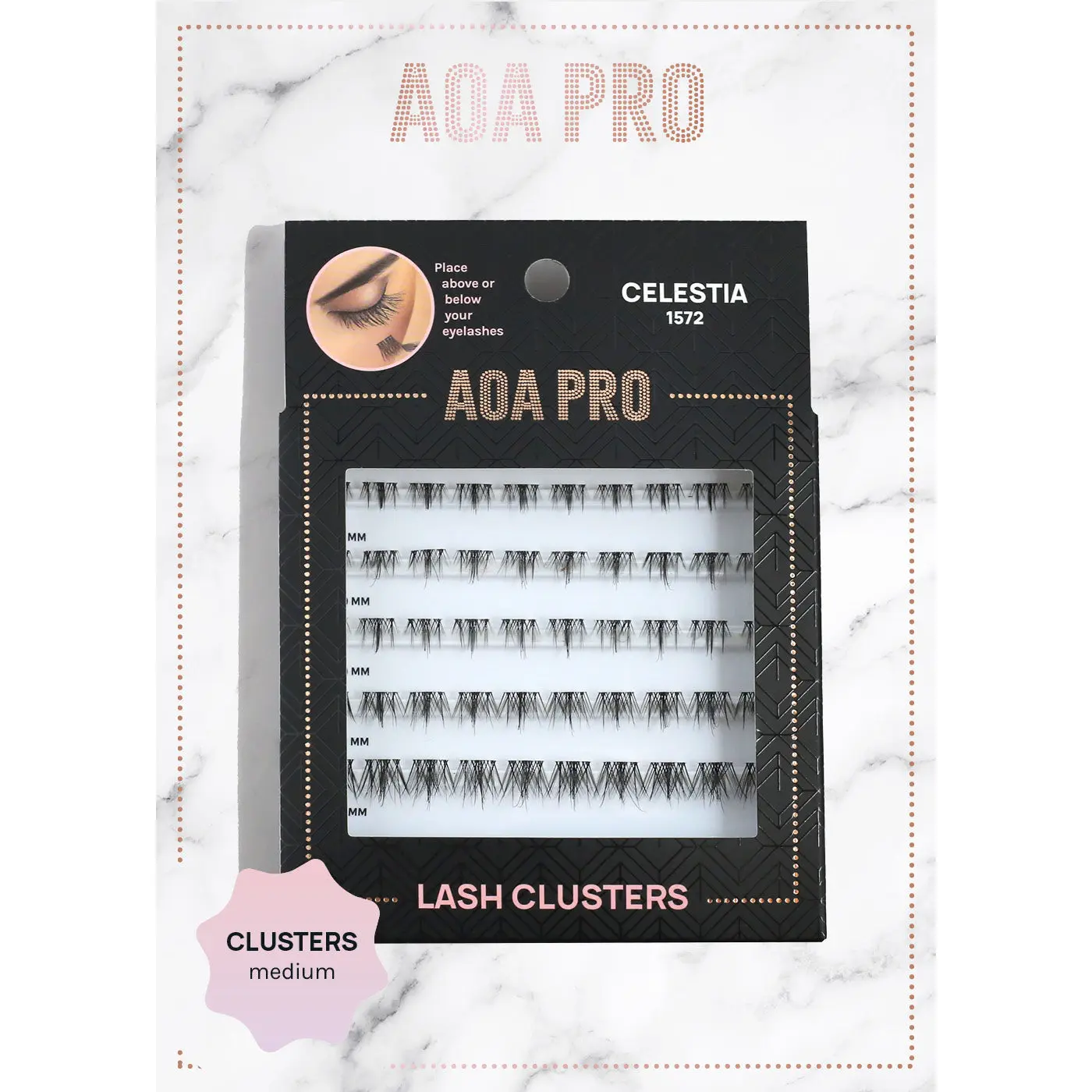 AOA Pro Lash Clusters: Celestia