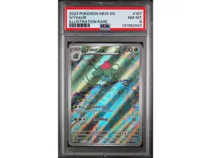 2023 Pokemon Scarlet and Violet 151 Illustration Rare Ivysaur #167 PSA 8