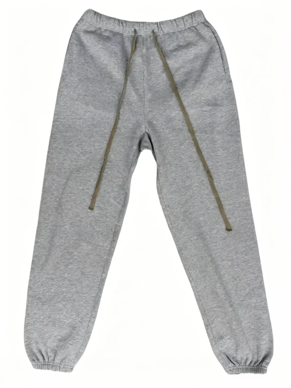Men's Fleece Sweatpants, Relaxed Fit Casual Gym Trousers with a Drawstring Waist and Pockets for Lounging & Travel, Drawstring Waist Sweatpants, Leisure Sweatpants