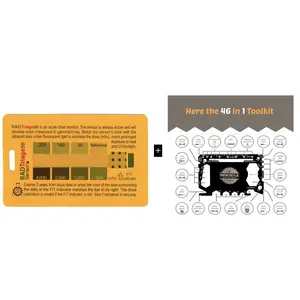 Combo of RAD Triage 50 Personal Radiation Detector & Safecastle tool kit