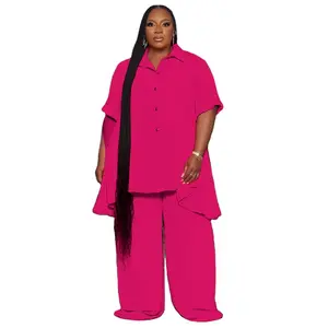 2PC. Sexy Summer Plus Size Pants Set