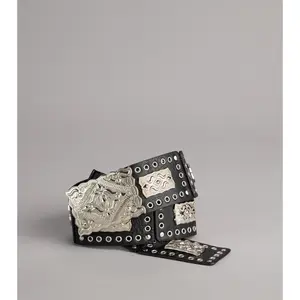 Street Luxe Grommet Belt