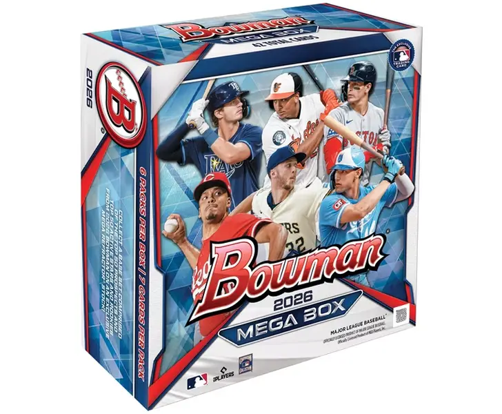 2026 Bowman Baseball Mega Box Trading Cards