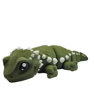 Giant Bearded Dragon | 3D Printed Articulating Figurine Great Gift and Desk Figure