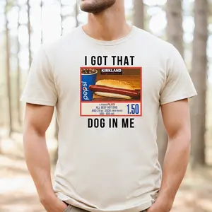 I Got That Dog In Me Shirt, Hotdog Shirt, Meme Shirts, Funny T Shirts, Hot Dog Lover Gift, Trendy Shirts, Hot Dog Sweatshirt Unisex Softstyle T-Shirt