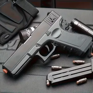 New Upgraded Full Configuration 88PCS Kids & Adults Shooting Toy, Metal Polyvinyl Plastic Fully Automatic Hanging Shotgun for Boys & Girls, Perfect for Practice, Holiday Gifts, Christmas & Halloween