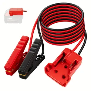 Car Battery Igniter Automotive Emergency Power Kits 12AWG Cable 64.96inch for Milwaukee M18 Jumper Starter Jump Kit Power Tool Line