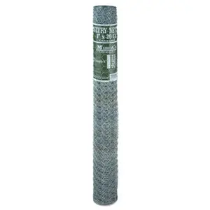 Mazeland 20 Gauge Galvanized Poultry Netting - 72 in x 1 in Hexagon Openings - 150 ft for Leisure Times Home Improvement, Garden Supplies, Raised Beds