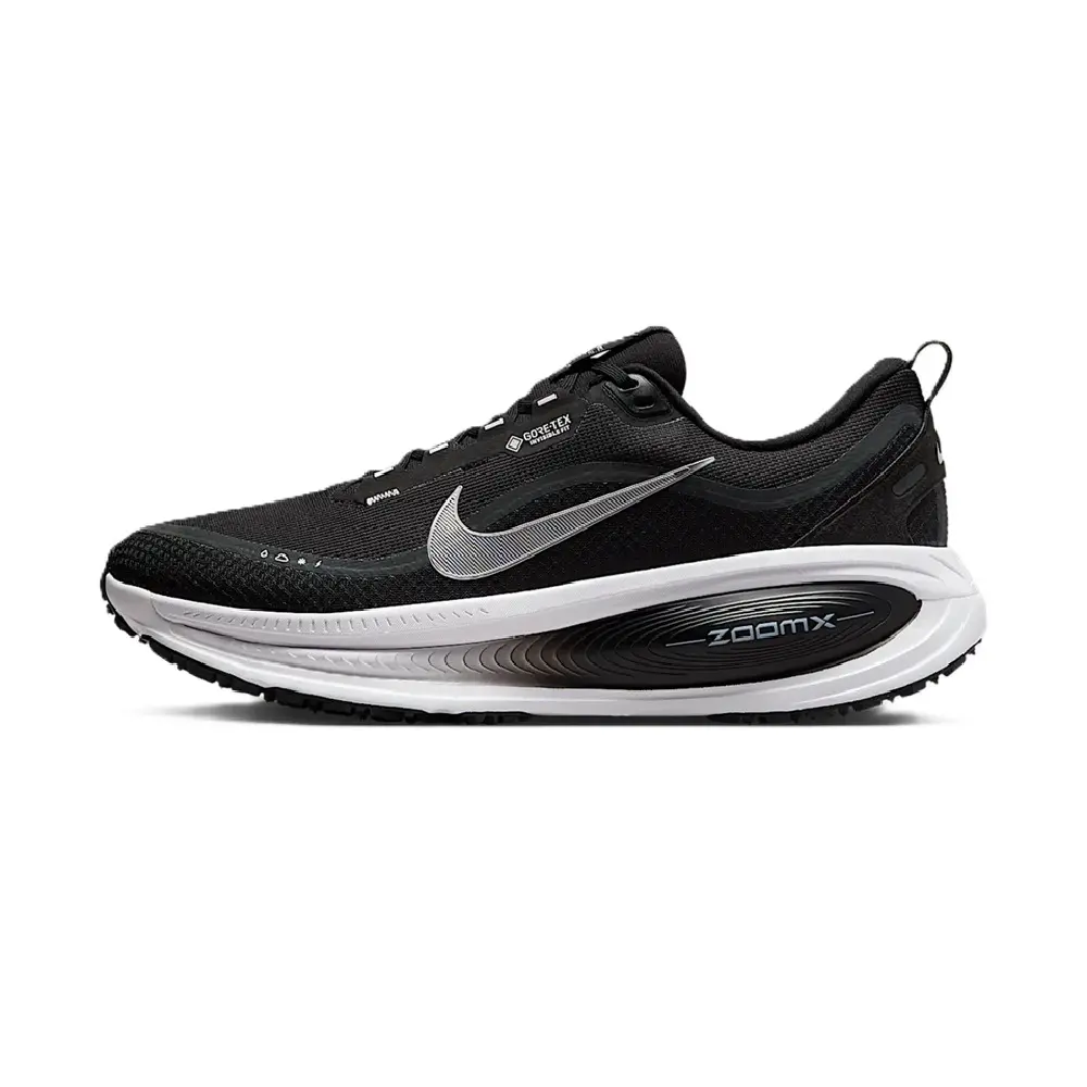 Men's Nike Vomero 18 GTX Black/Metallic Silver (HQ7001 002)