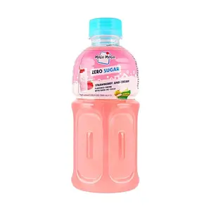 MOGU MOGU Thai Coconut Jelly Drink Strawberry Cream Flavor 320ml Zero Sugar