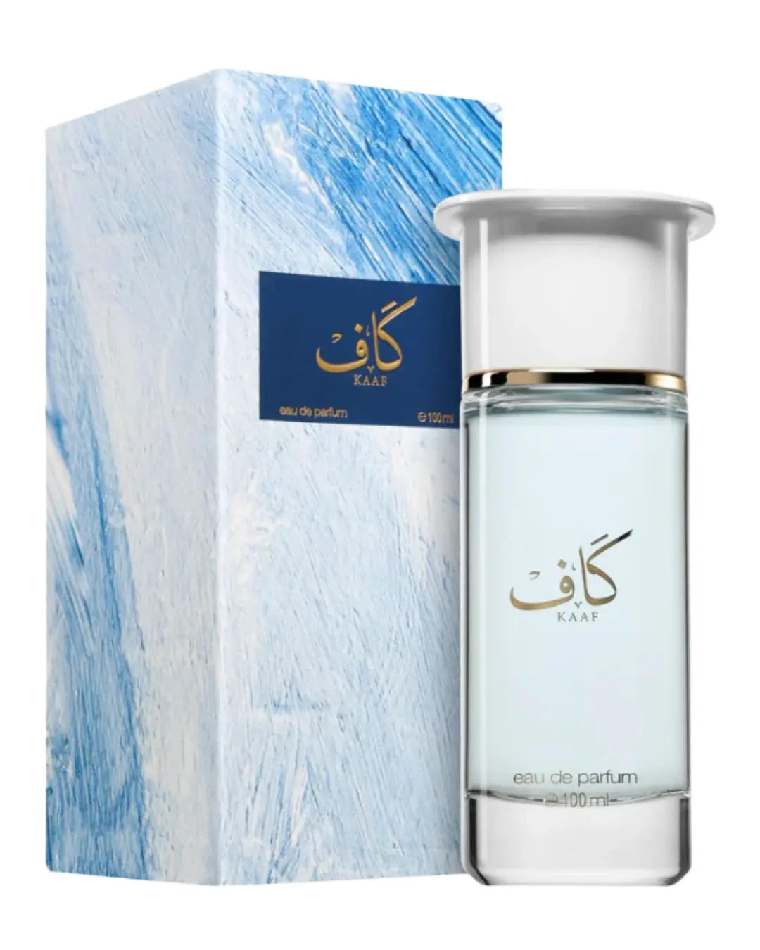 Ahmed Al Maghribi Kaaf Unisex Extrait De Parfum Spray - 3.38oz EDP Body Perfume, Floral Jasmine Perfume with Lavender Notes, Fruit-Flavored Aromatic Modern Unisex Fragrance, Adult Gift Item