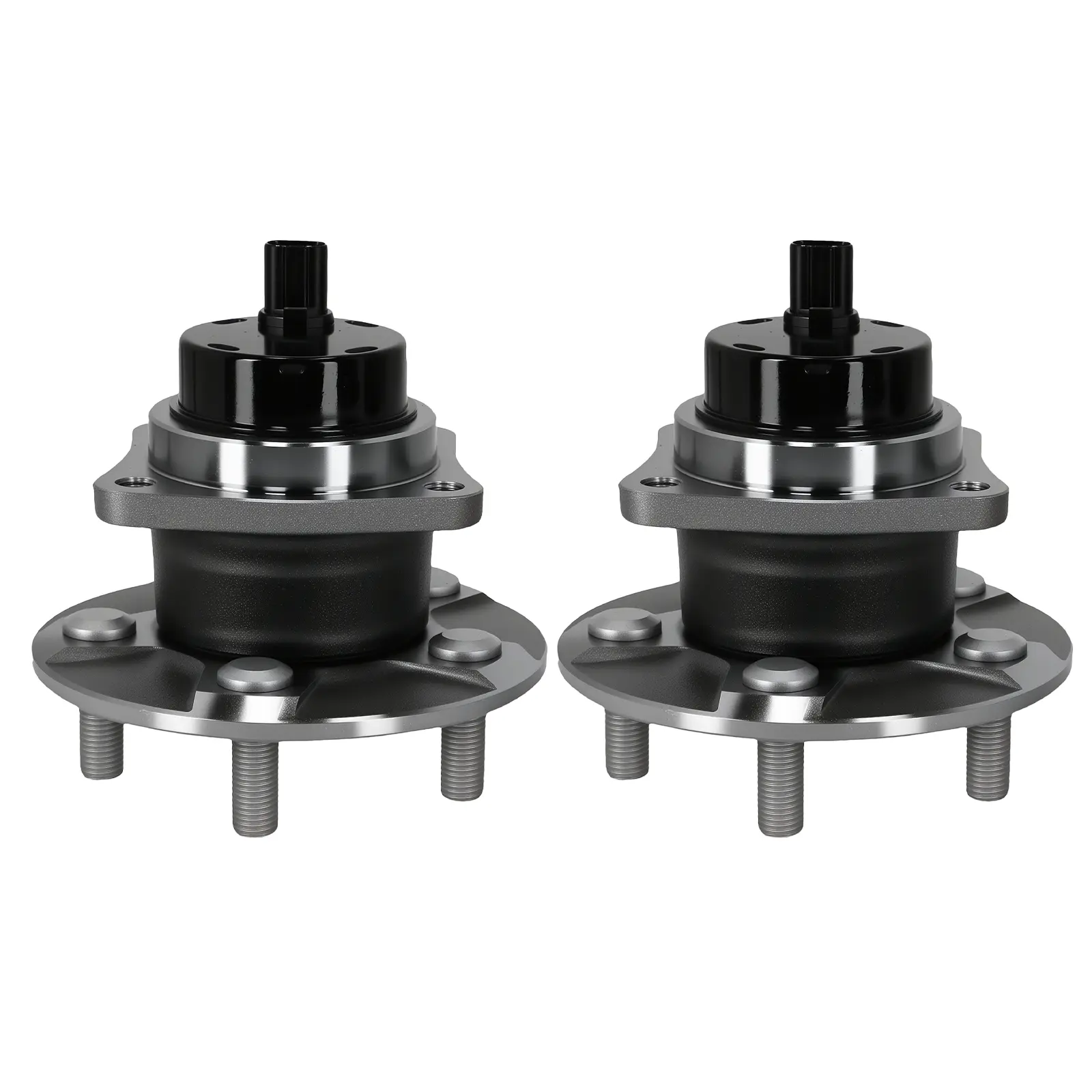 Rear 5 Bolt Wheel Hub Assembly compatible for Toyota Prius Scion tC 2004-2010 BR930324