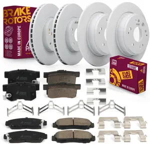 6 PC Front & Rear Brake Rotor & Ceramic Disc Brake Pad Kit 96196MT