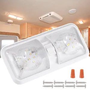 12V LED RV Ceiling Dome Light RV Interior Lighting for Camper Trailer Truck Boat